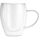 MagicHome Cappuccino kávés,teás bögre, duplafalú termosz, 280 ml, 2 db-os csomag