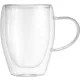 MagicHome Latte Macchiato kávés,teás bögre, duplafalú termosz, 350 ml, 2 db-os kiszerelés