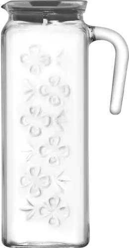 Strend Pro Bloom üvegkancsó, LAV, 1248 ml, 84x237 mm