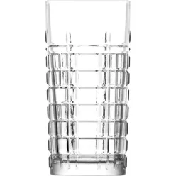   Strend Pro Brit, LAV, üvegpohár vízhez, 356 ml, 71 x 147 mm, 6 db - os csomag