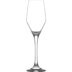   Strend Pro Ella pohár, LAV, pezsgőhöz 230 ml, 49x230 mm, 6 db-os csomag.