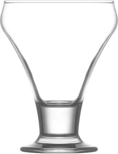 Strend Pro Fagyos pohár, LAV, üveg, fagylalthoz, 305 ml, 91x123 mm, 6 db-os csomag.
