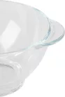 MagicHome üvegtál, kerek, 500 ml, fülekkel, extra erős üveg