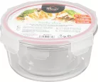 MagicHome, 3 db-os szett, üveg, kerek alakú, fedővel, 370/800/1500 ml
