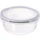 MagicHome üvegedény, kerek ,950 ml,fedővel, légtelenítő szeleppel