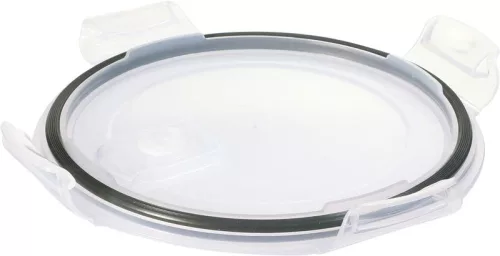 MagicHome üvegedény, kerek ,950 ml,fedővel, légtelenítő szeleppel