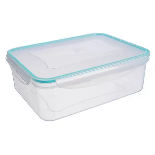 MagicHome ételtároló téglalap alakú, 3800 ml, zárható fedéllel