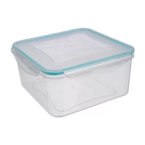 MagicHome ételtároló, 3000 ml, szögletes, zárható fedővel