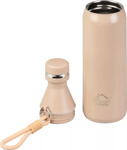 MagicHome termosz, 500 ml, duplafalú, rozsdamentes acél