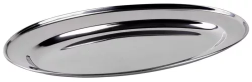 MagicHome EOT tálca, 30 cm, rozsdamentes acél, ovális