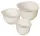 Curver® BASIC tál, 3 darabos készlet, 1500/2000/2500 ml, fehér
