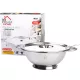 MagicHome levesestál merőkanállal, 3000 ml, rozsdamentes acél