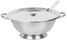 MagicHome levesestál merőkanállal, 3000 ml, rozsdamentes acél