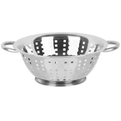   MagicHome szűrőedény, 24 cm, négyzet alakú lyukakkal, rozsdamentes acél szűrőedény