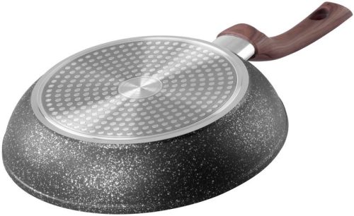 MagicHome Black Marble Line serpenyő, 24 cm