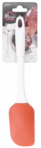 MagicHome spatula, sütéshez és főzéshez, szilikon, piros, 25x5,2x1,1 cm