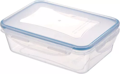 MagicHome ételtároló készlet 3 db-os, 1350 ml, 155x215x75 mm, téglalap alakú, zárható