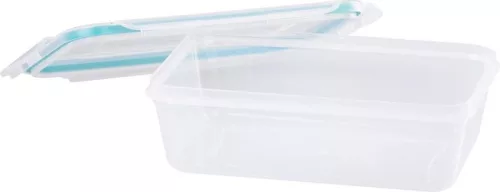 MagicHome ételtároló készlet 3 db-os, 1350 ml, 155x215x75 mm, téglalap alakú, zárható