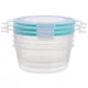 MagicHome ételtároló, 700 ml, kerek, zárható, 3 db-os