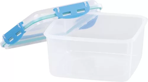MagicHome ételtároló 3 db-os, 1200 ml, szögletes, zárható fedővel