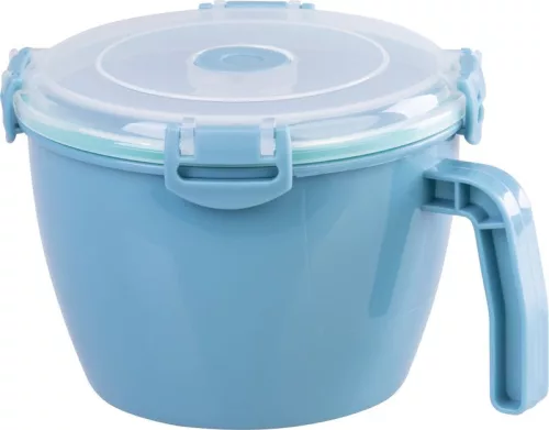 MagicHome tárolóedény 900 ml, nyitható fedél, fogantyúval, 