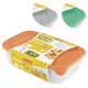 Curver® élelmiszer tároló, 3 db-os készlet, 500/1000/2000 ml,menta/szürke/barack színű