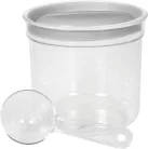 Curver® tárolóedény 1000 ml, mérőkanállal, menta/szürke/barack