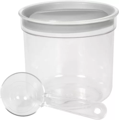 Curver® tárolóedény 1000 ml, mérőkanállal, menta/szürke/barack
