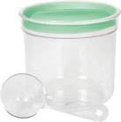 Curver® tárolóedény 1000 ml, mérőkanállal, menta/szürke/barack