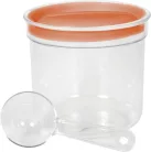 Curver® tárolóedény 1000 ml, mérőkanállal, menta/szürke/barack