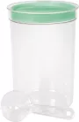 Curver® tárolóedény 1700 ml, mérőkanállal, menta/szürke/barack