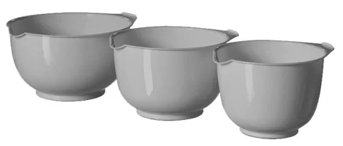 Curver® tál, 3 db-os készlet, habveréshez, 1500/2000/2500 ml, szürke