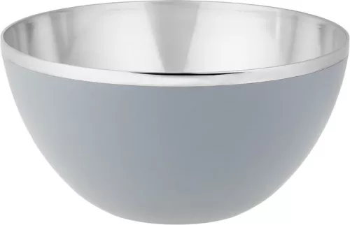 MagicHome tál, 22 cm, rozsdamentes acél, PP