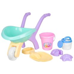 Strend Pro homokozó készlet talicskával, lányos