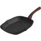 MagicHome Black Marble Line, kerámia bevonatú grill serpenyő, 28 cm