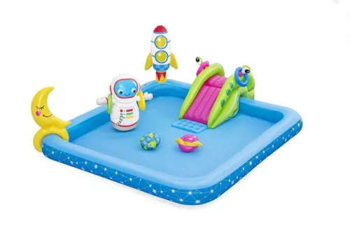 Strend Pro Bestway® gyerekmedence űrhajós, felfújható, 228x206x84 cm