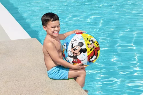 Strend Pro Bestway® Mickey és barátai felfújható strandlabda gyerekeknek, 51 cm