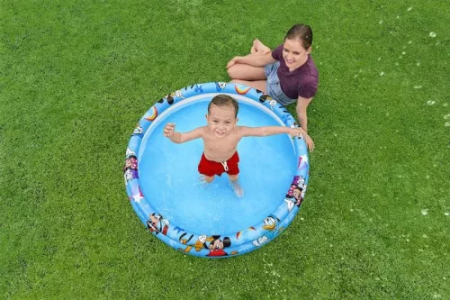 Strend Pro Bestway® felfújható gyerekmedence, Mickey és barátai,122x25 cm
