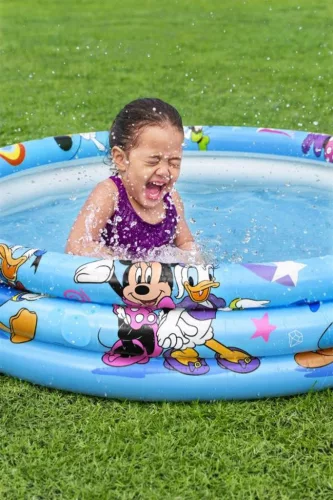 Strend Pro Bestway® felfújható gyerekmedence, Mickey és barátai,122x25 cm