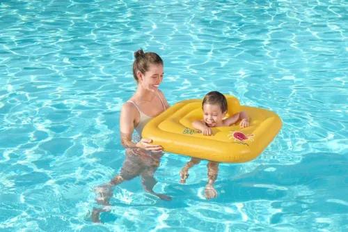  Strend Pro Bestway® felfújható négyzet alakú gyermekülés vízhez, 76 cm