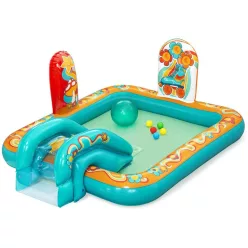   Strend Pro Bestway® Retro Groove Play Center, felfújható gyermek medence,152x74 cm