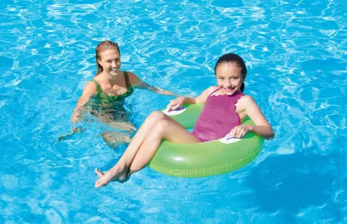 Strend Pro Intex® felfújható úszógumi kapaszkodóval,76 cm
