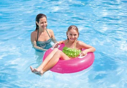 Strend Pro Intex® felfújható úszógumi kapaszkodóval,76 cm