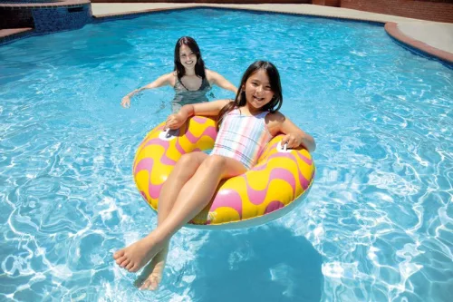 Strend Pro Intex® felfújható úszógumi kapaszkodóval,91 cm