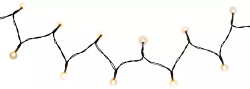 MagicHome karácsonyi CEIBO égősor, 48 LED meleg fehér, 8 funkció, időzítő, 3,5 m