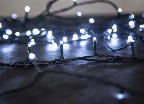 MagicHome karácsonyi fényfüzér, 100xLED, hideg fehér, 8 funkció,10 m