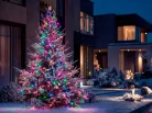 MagicHome karácsonyi fényfüzér, 1200 többszínű LED, 8 funkció,kültéri világítás