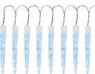 MagicHome Icicle karácsony jégcsapok, 65x jégkék LED,8 funkció,230 V, 50 Hz,IP44,kültéri világítás