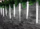 MagicHome Icicle karácsony jégcsapok, 356x hideg fehér LED,16 db jégcsap, vízeséshatás