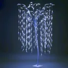 MagicHome karácsonyi fűzfa, 384 LED, hideg fehér, 180 cm
